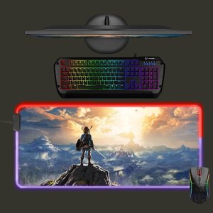 The Legend of Zelda Tears of the Kingdom Breath of the wild RGB mousepad