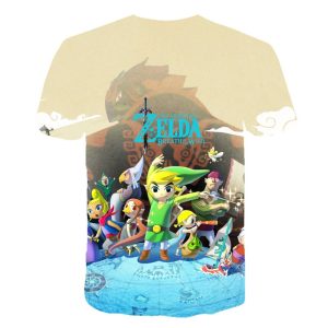 Link Cartoon And Friends BOTW T-Shirt