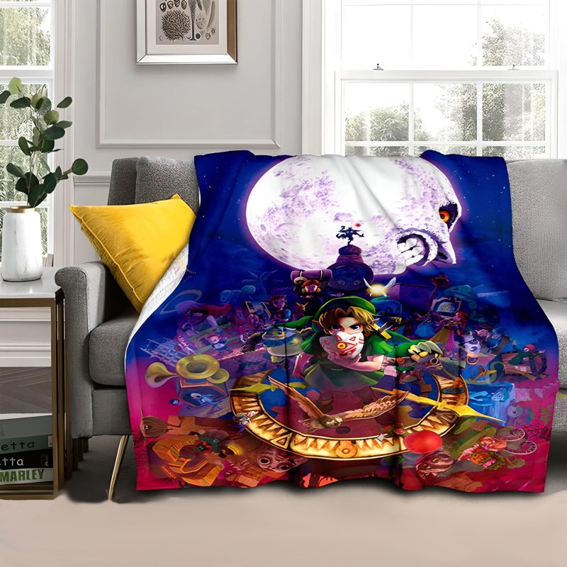 Legend of Zelda Majora’s Mask Blanket