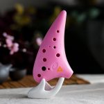 Pink Triforce Ocarina