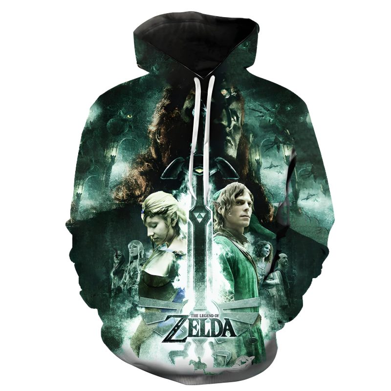 Realistic Link Zelda Hoodie