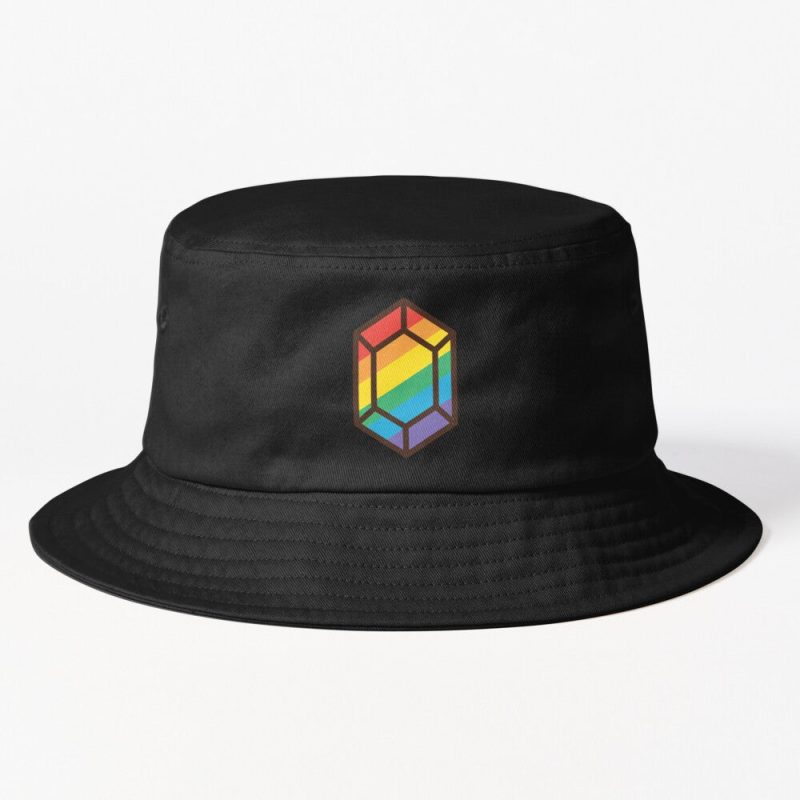 Gay Pride Rupee Bucket Hat