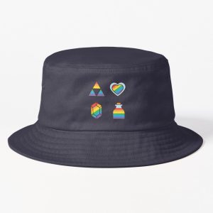 Gay Pride Hylian Pack Of 4 Bucket Hat