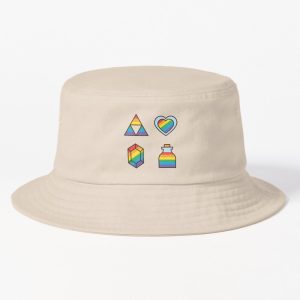 Gay Pride Hylian Pack Of 4 Bucket Hat