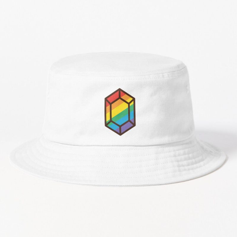 Gay Pride Rupee Bucket Hat