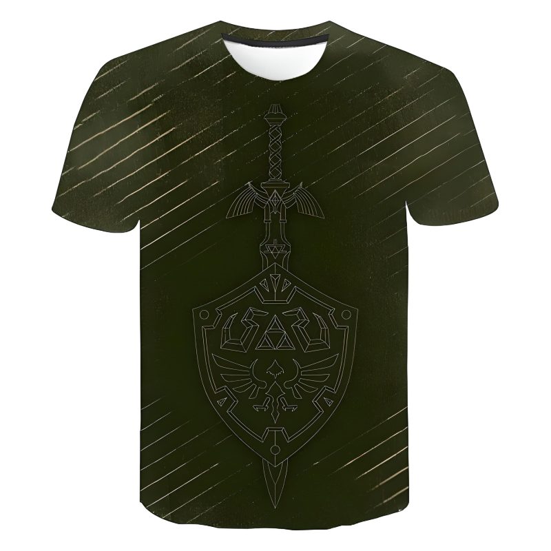 Sword And Shield Minimalist Zelda T-Shirt