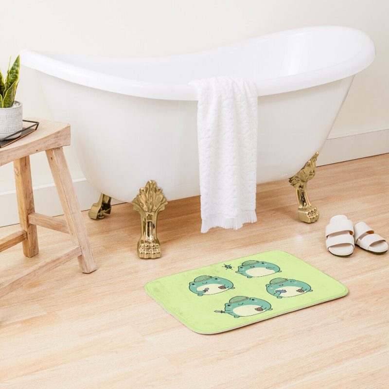 Hylian Frog Pack Of 4 Bath Mat