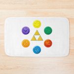 Six Medallions Of The Sages Bath Mat