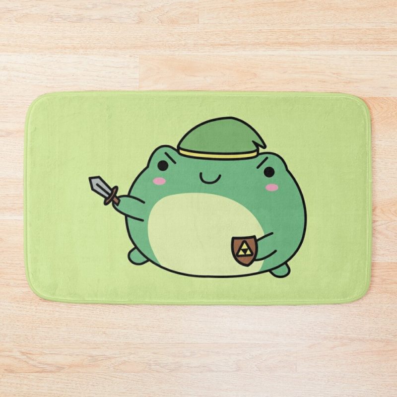 The Hylian Frog Bath Mat