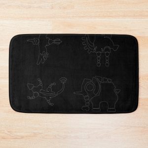 Divine Beasts Bath Mat