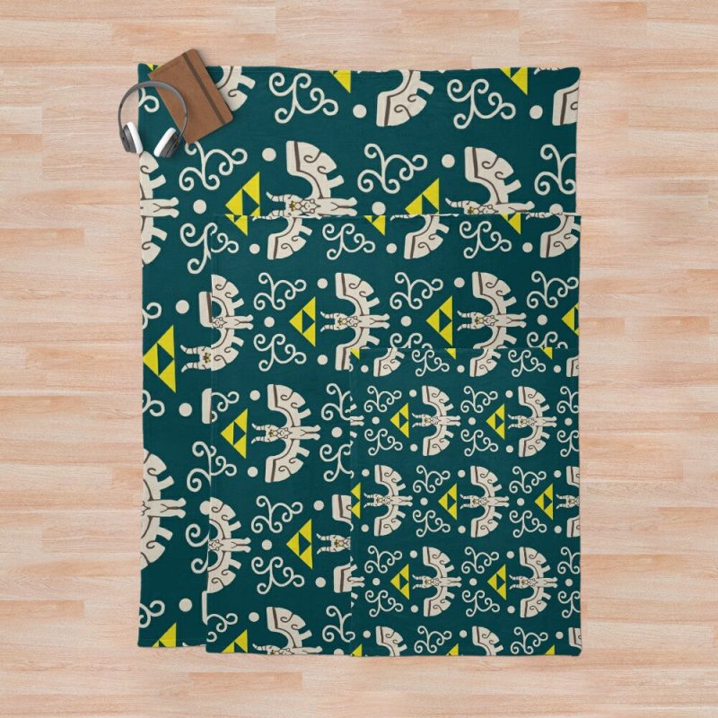 Legend of Zelda Hero Of The Great Sea Throw Blanket