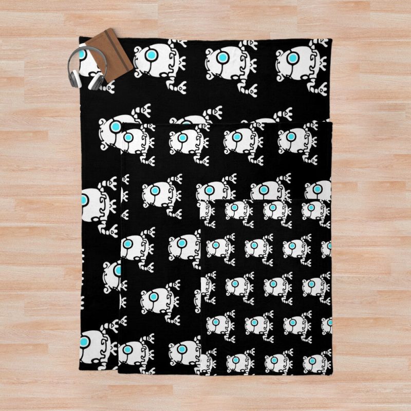 Legend of Zelda Botw Terrako Baby Guardian Throw Blanket