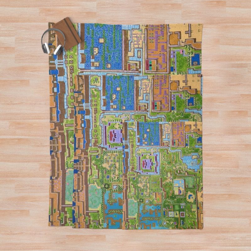 Legend of Zelda Awakening Throw Blanket