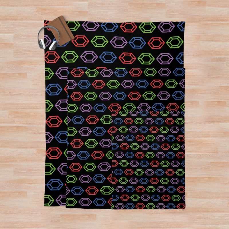 Legend of Zelda Ruppee Madness Throw Blanket