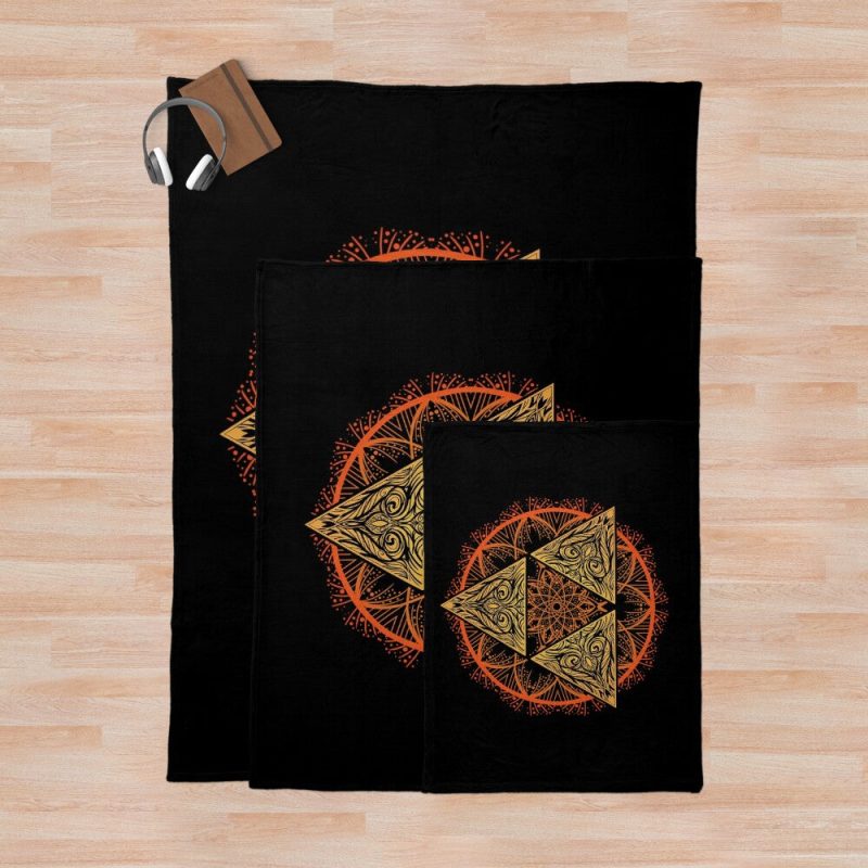 Legend of Zelda Mandalaforce Throw Blanket