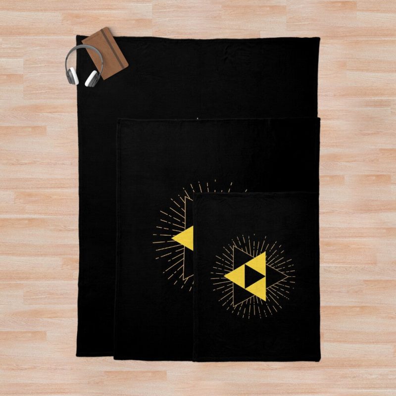 Legend of Zelda Artifact Of Power Throw Blanket