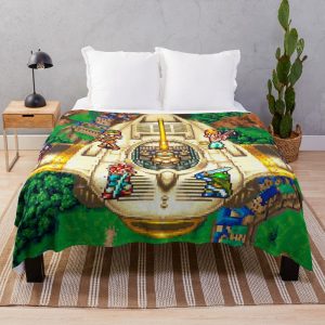 Legend of Zelda Chrono Trigger Epoch Throw Blanket