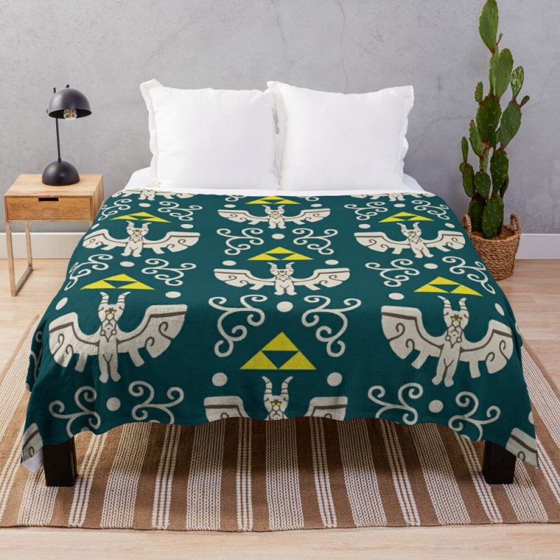 Legend of Zelda Hero Of The Great Sea Throw Blanket