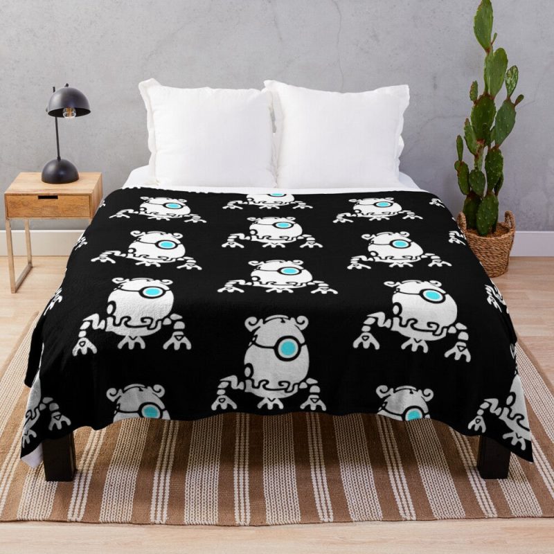 Legend of Zelda Botw Terrako Baby Guardian Throw Blanket