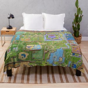 Legend of Zelda Awakening Throw Blanket