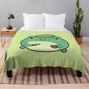 Legend of Zelda Hylian Frog Throw Blanket