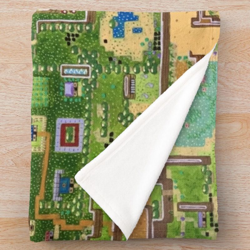 Legend of Zelda Awakening Throw Blanket