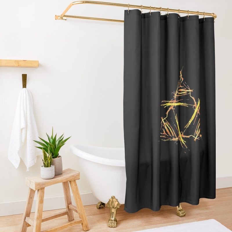 Triforce Classic Shower Curtain