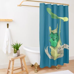 Legend of Zelda Korok Shower Curtain