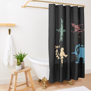 Divine Beasts Shower Curtain