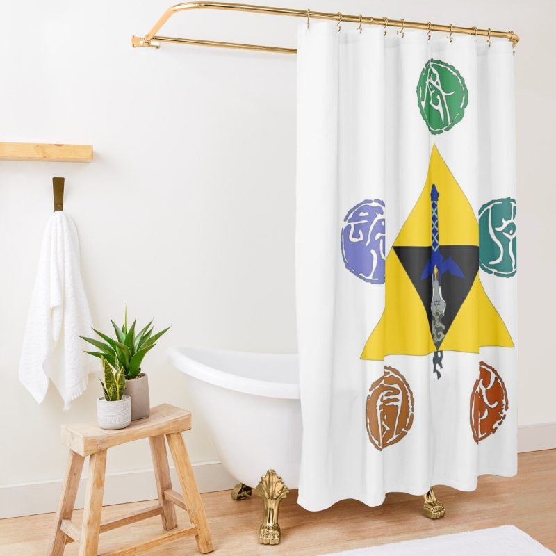 Tears Of A Kingdom Shower Curtain