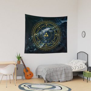 Legend of Zelda Triforce Geometric Tapestry