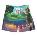 Zelda Artwork Swim Trunks