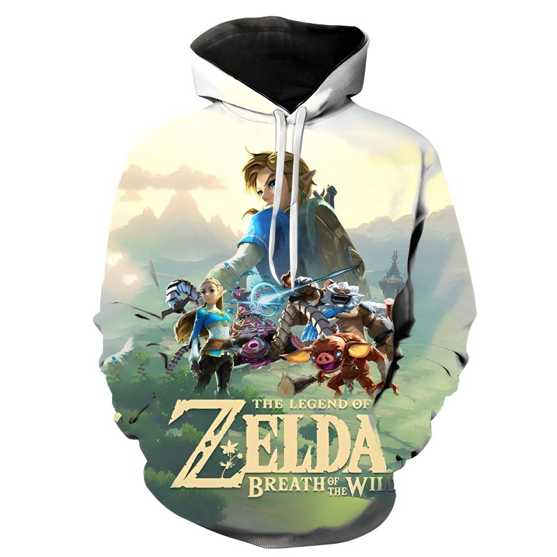 Zelda Characters BOTW Hoodie