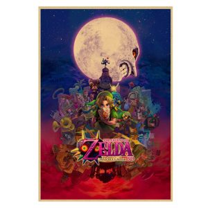 Zelda Majora’s Mask 3d Poster