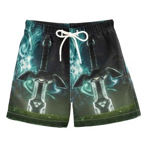 Zelda Master Sword Swim Trunks