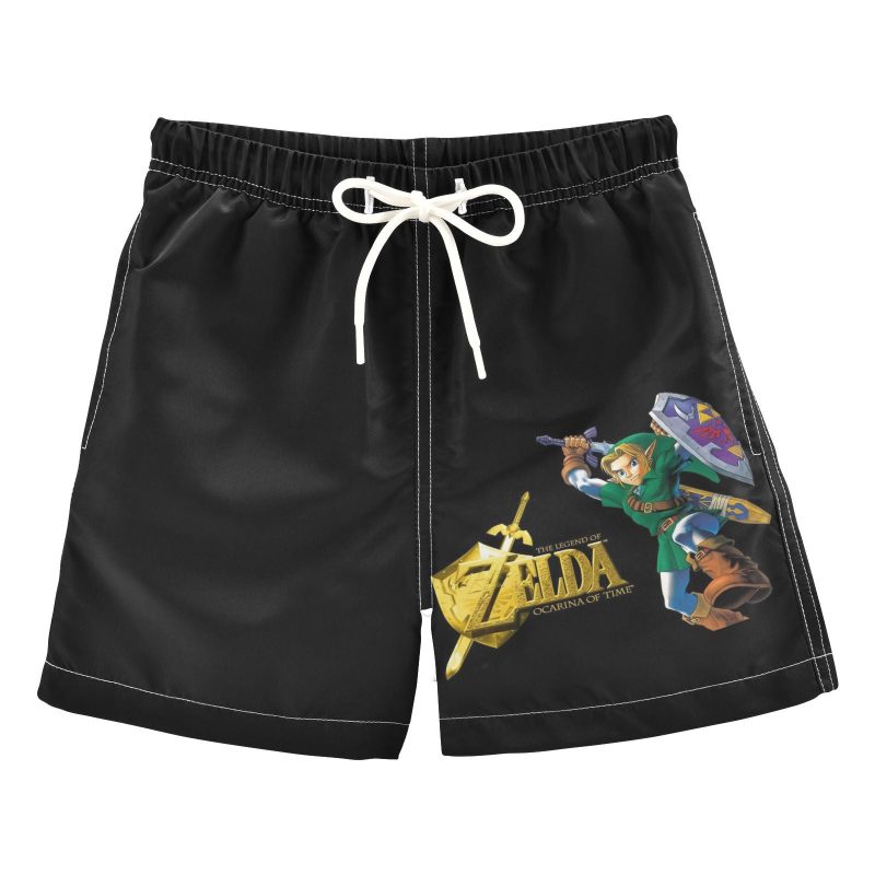 Zelda Ocarina Of Time Link Swim Trunks