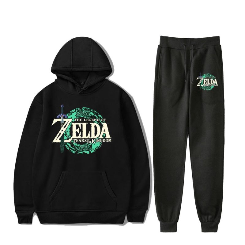 Zelda Tears Of The Kingdom Tracksuit Sweatshirt