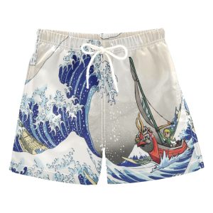 Zelda The Wind Waker Swim Trunks