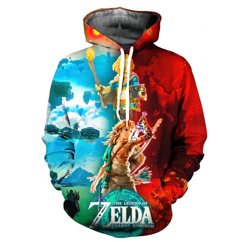 Zelda TOTK Characters Hoodie