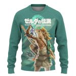 Zelda TOTK Hyrule Savior Pullover