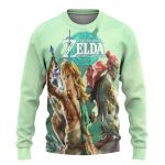 Zelda TOTK Link And Ganondorf Pullover