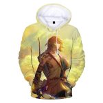 Zelda TOTK Link And Master Sword Hoodie