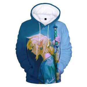 Zelda TOTK Link Artwork Hoodie