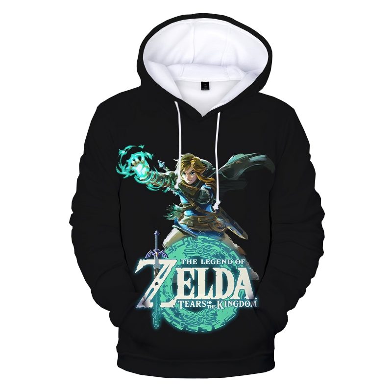 Zelda TOTK Link Character Hoodie