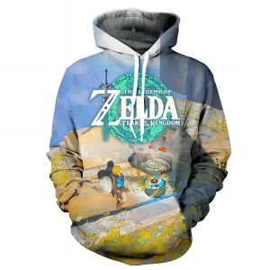 Zelda TOTK Link Cooking Hoodie