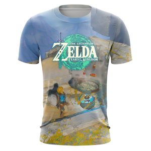 Zelda TOTK Link Cooking T-Shirt