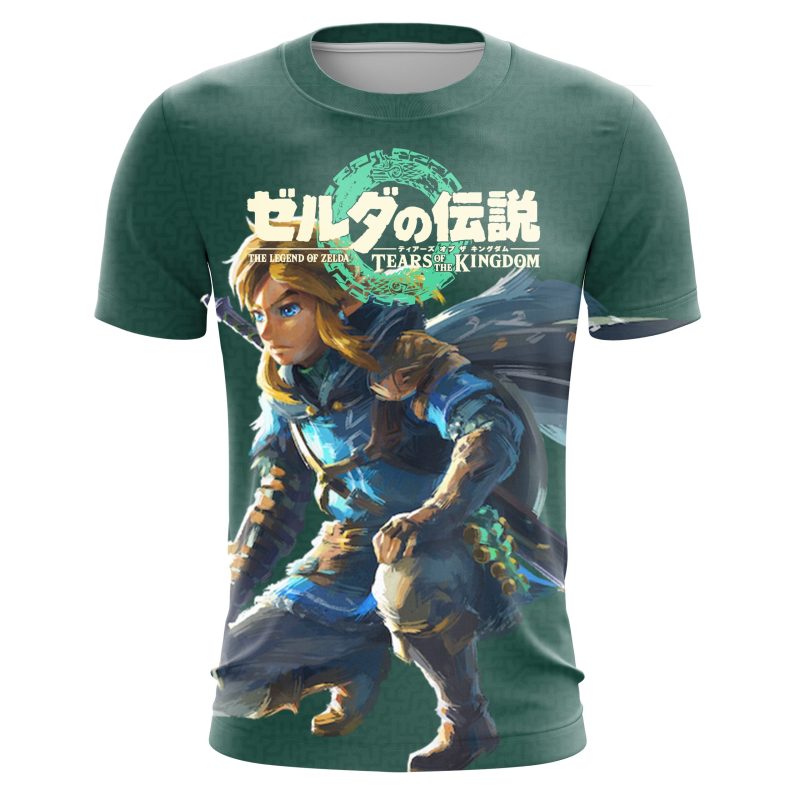 Zelda TOTK Link Focused T-Shirt