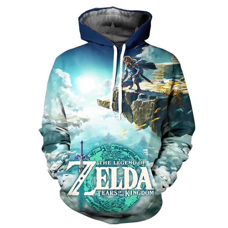 Zelda TOTK Link Hoodie