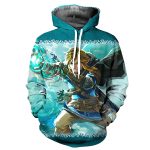 Zelda TOTK Link New Abilities Hoodie