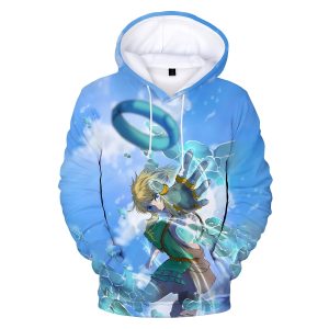 Zelda TOTK Link Ring Hoodie